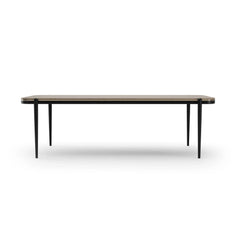 Caracole Madera Dining Table – front view – Lusso Furniture Miami
