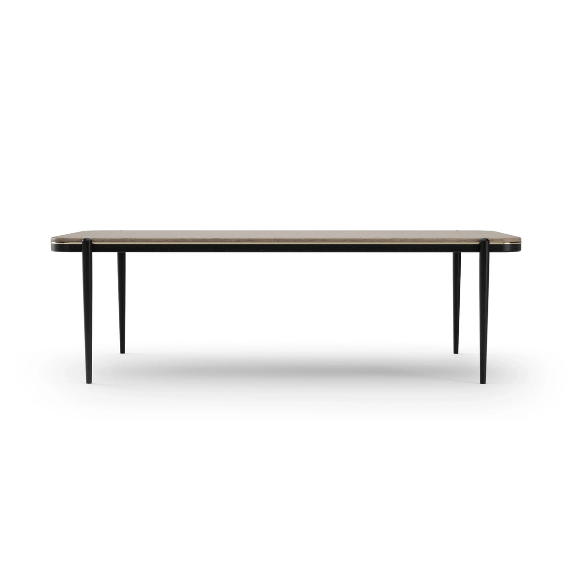 Caracole Madera Dining Table – front view – Lusso Furniture Miami
