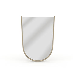 Caracole Oblique Mirror – front view – Lusso Furniture Miami