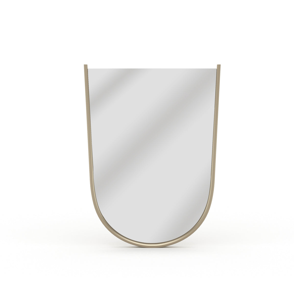 Caracole Oblique Mirror – front view – Lusso Furniture Miami