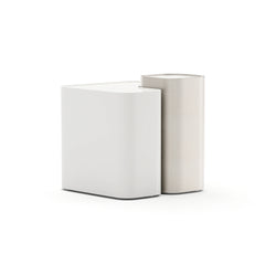 Caracole Bloc Bunching Side Table – angle view – Lusso Furniture Miami