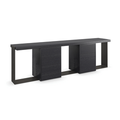 Caracole Gabby Console – side view – Lusso Furniture Miami