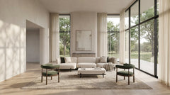 Caracole Madera Sectional – view 22 – Lusso Furniture Miami