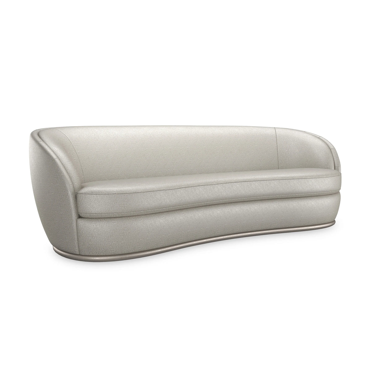 Caracole Nebula Sofa – angle view – Lusso Furniture Miami
