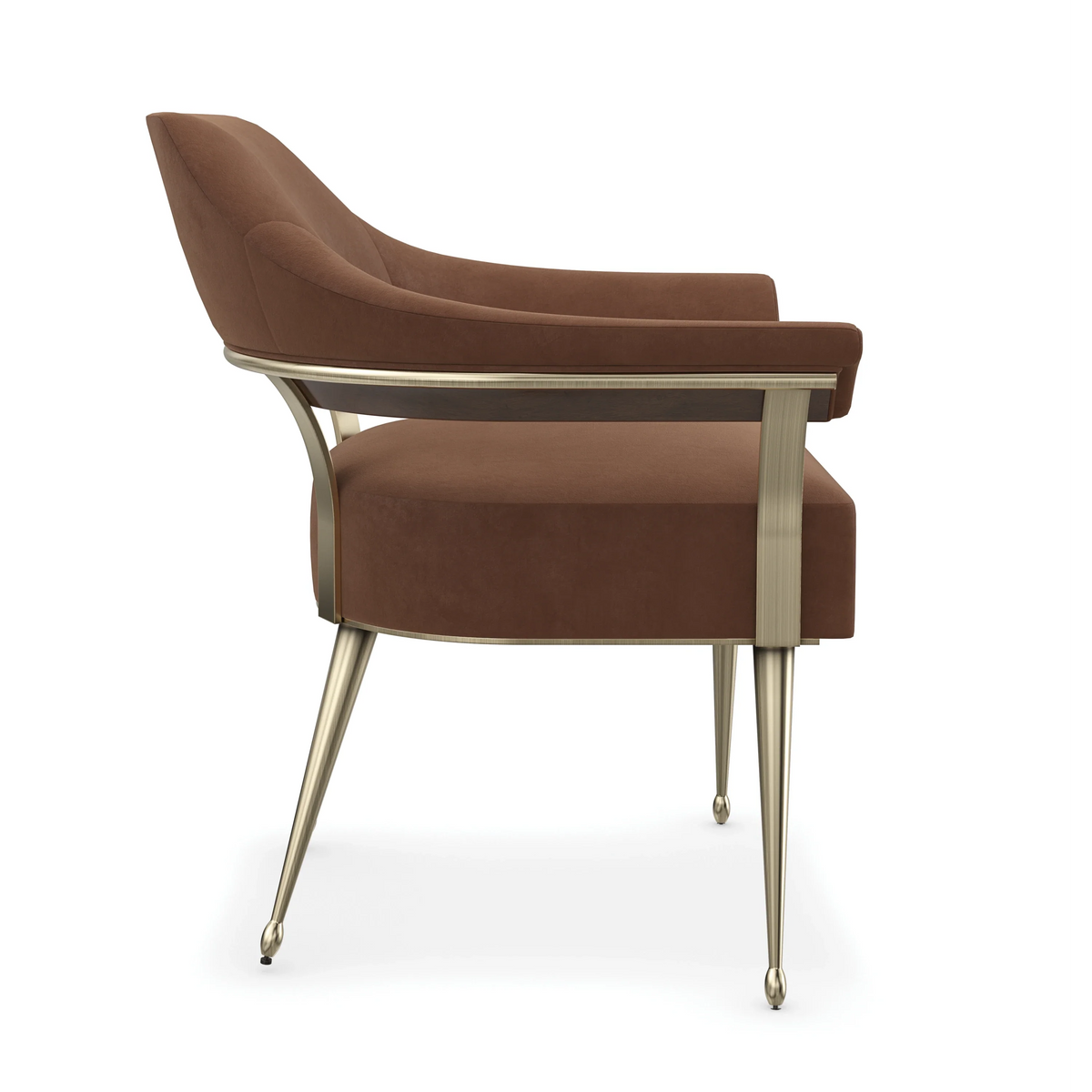 Caracole Louisette Chair – back view – Lusso Furniture Miami