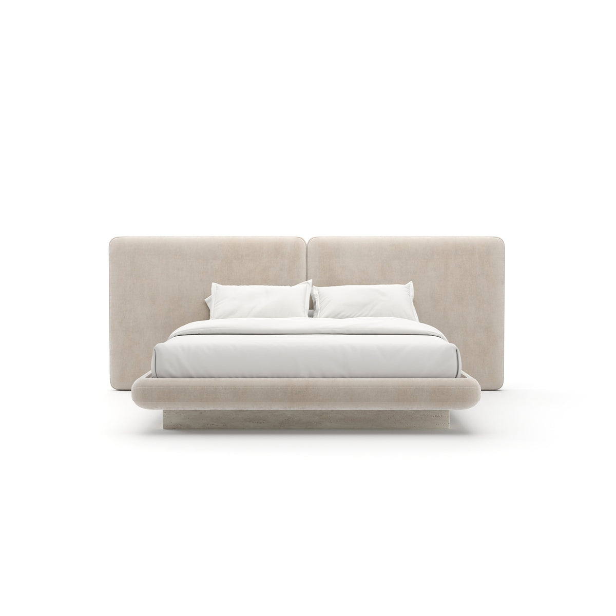 Caracole Overlap Bed – close-up – Lusso Furniture Miami