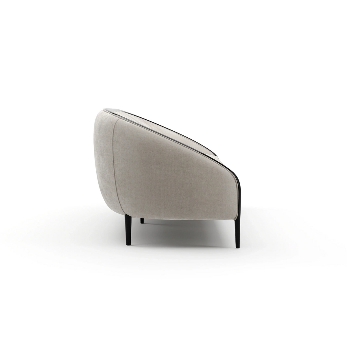 Caracole Petit Sofa – back view – Lusso Furniture Miami