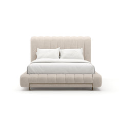 Caracole Well Balanced Bed – front view – Lusso Furniture Miami