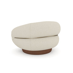 Caracole Smoosh Accent Chair – finish detail – Lusso Furniture Miami