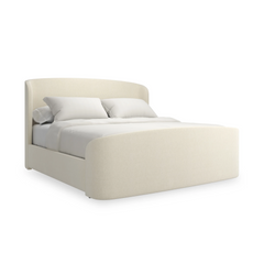 Caracole Soft Embrace Bed – room setting – Lusso Furniture Miami