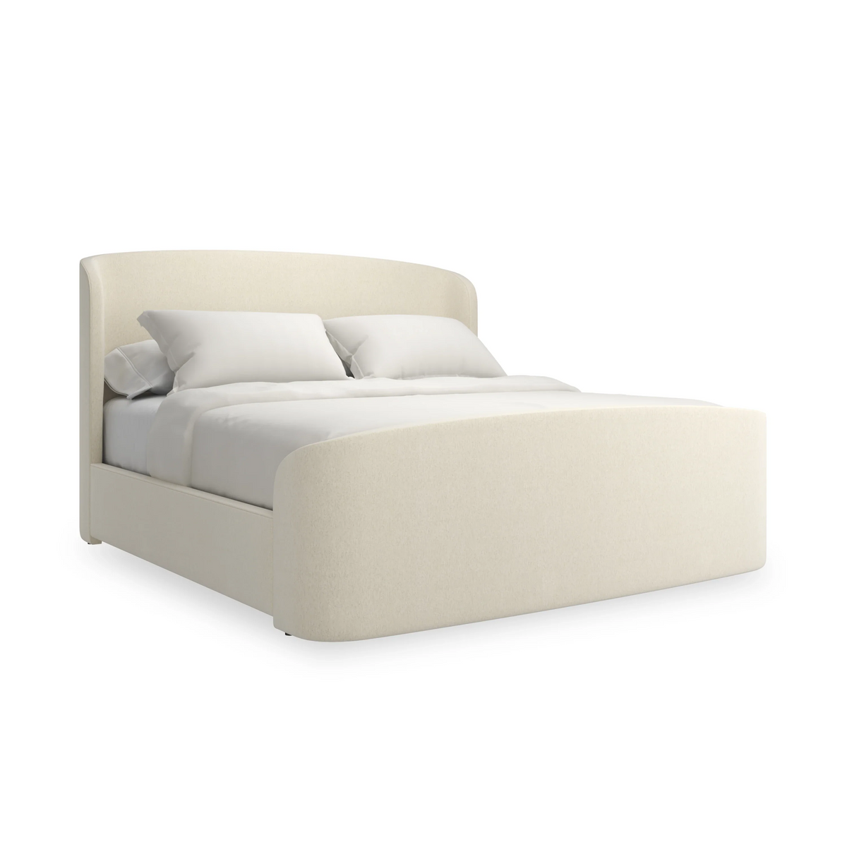 Caracole Soft Embrace Bed – room setting – Lusso Furniture Miami