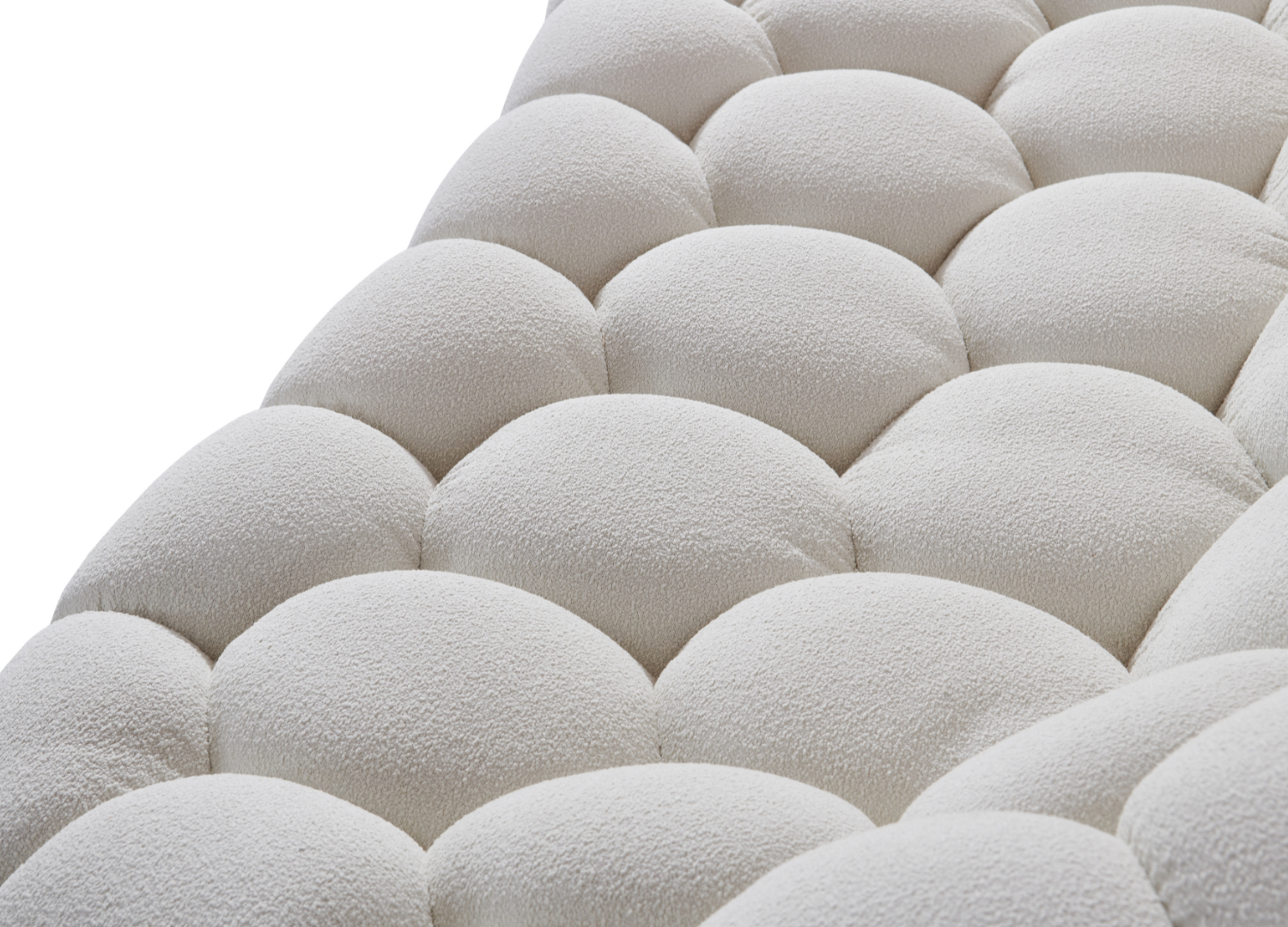 Nest Boucle Collection – Curved Sofa, Armchair & Ottoman-zoom-7