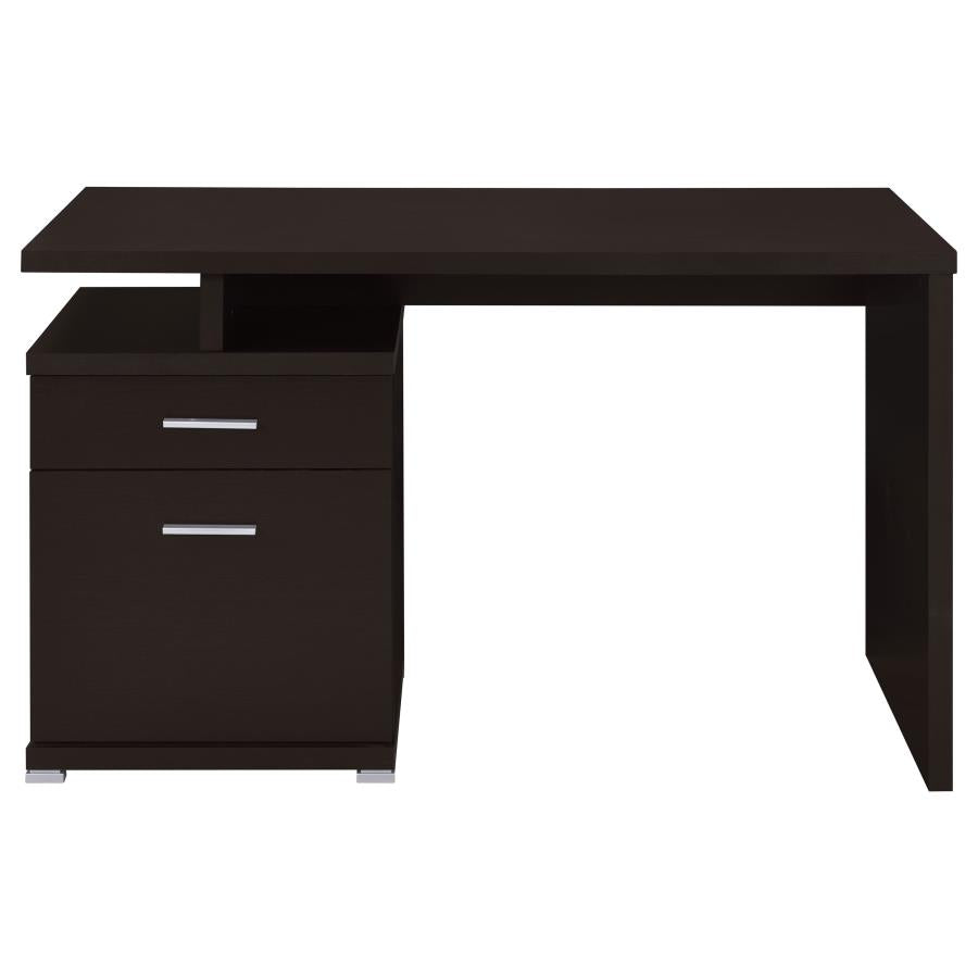 Irving 47-inch 2-drawer Office Computer Desk Cappuccino-zoom-6
