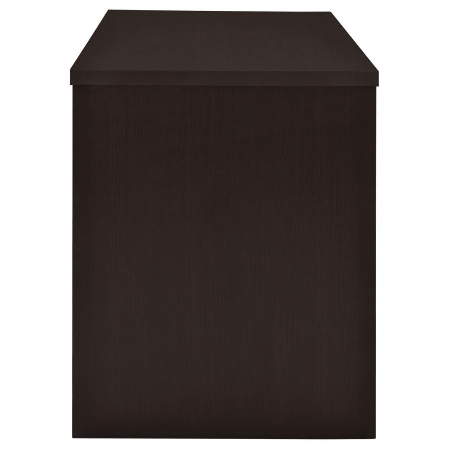 Irving 47-inch 2-drawer Office Computer Desk Cappuccino-7