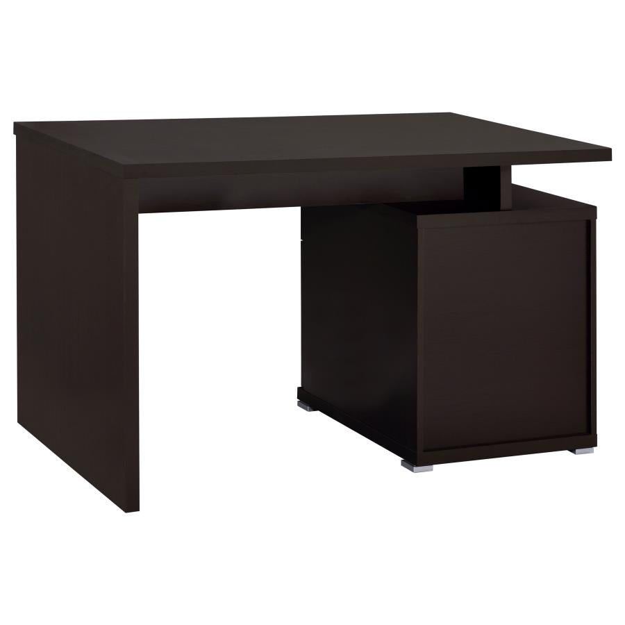 Irving 47-inch 2-drawer Office Computer Desk Cappuccino-8