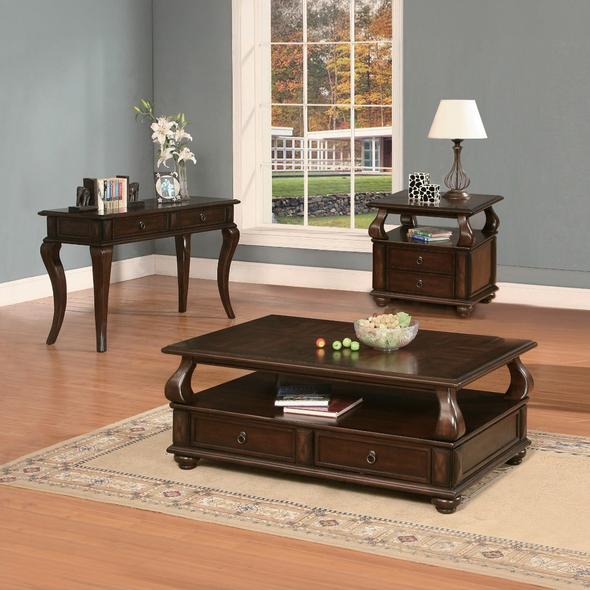 ACME Amado Coffee Table – angle view – Lusso Furniture Miami
