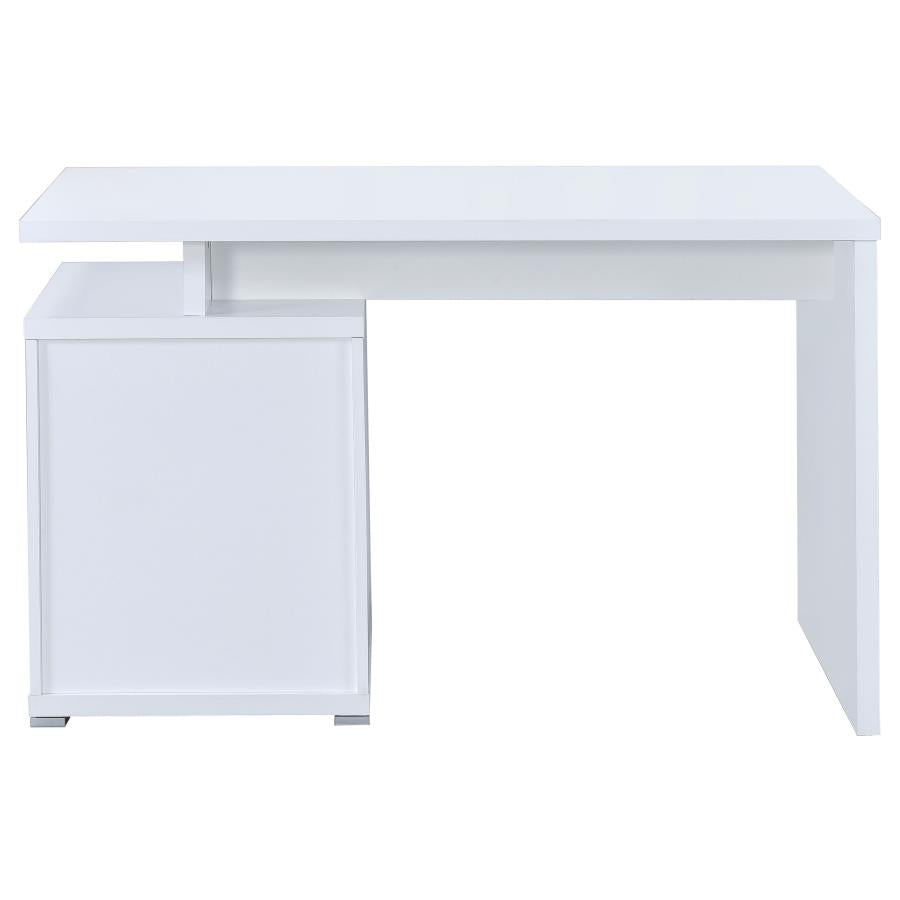 Irving 47-inch 2-drawer Office Computer Desk White-9