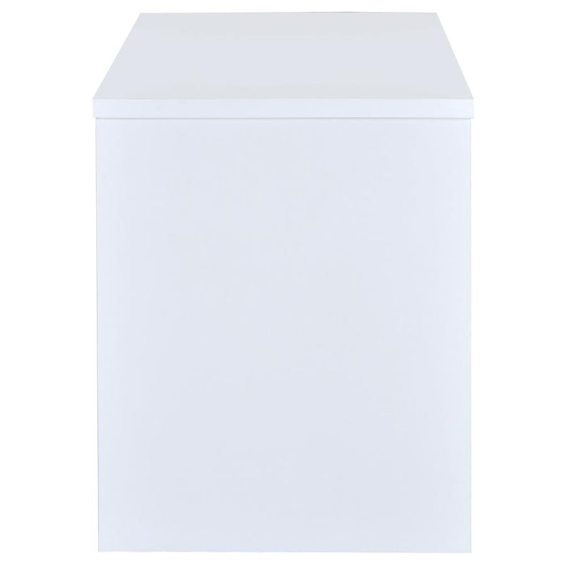 Irving 47-inch 2-drawer Office Computer Desk White-zoom-