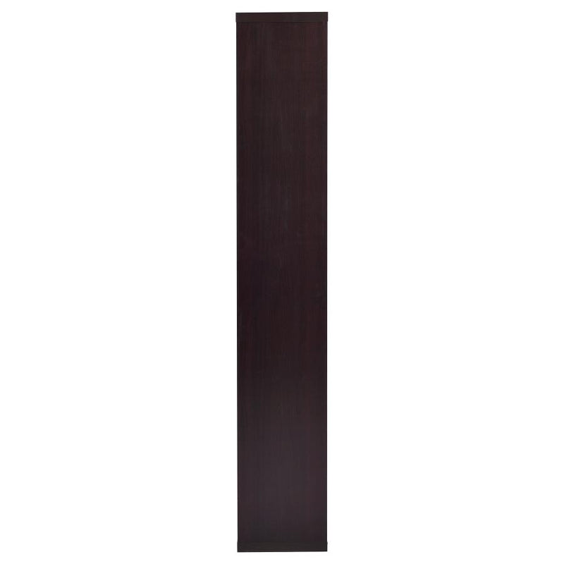 Theo 71-inch 6-shelf Bookshelf Cappuccino-zoom-