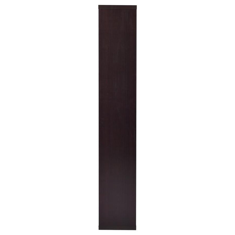 Theo 71-inch 6-shelf Bookshelf Cappuccino-zoom-