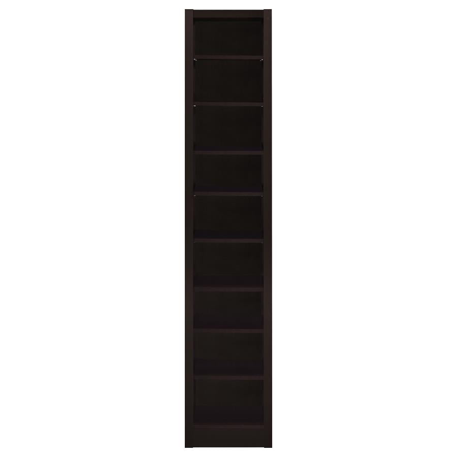 Eliam 71-inch 8-shelf Bookcase Cappuccino-3