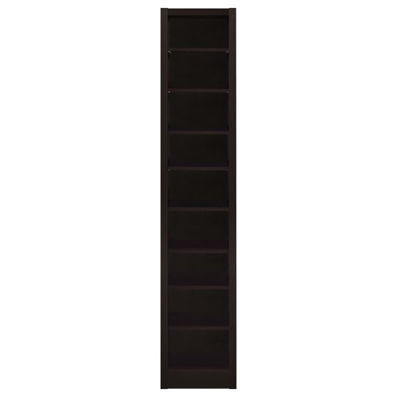 Eliam 71-inch 8-shelf Bookcase Cappuccino-zoom-