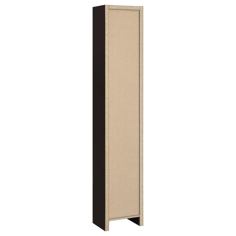 Eliam 71-inch 8-shelf Bookcase Cappuccino-zoom-5