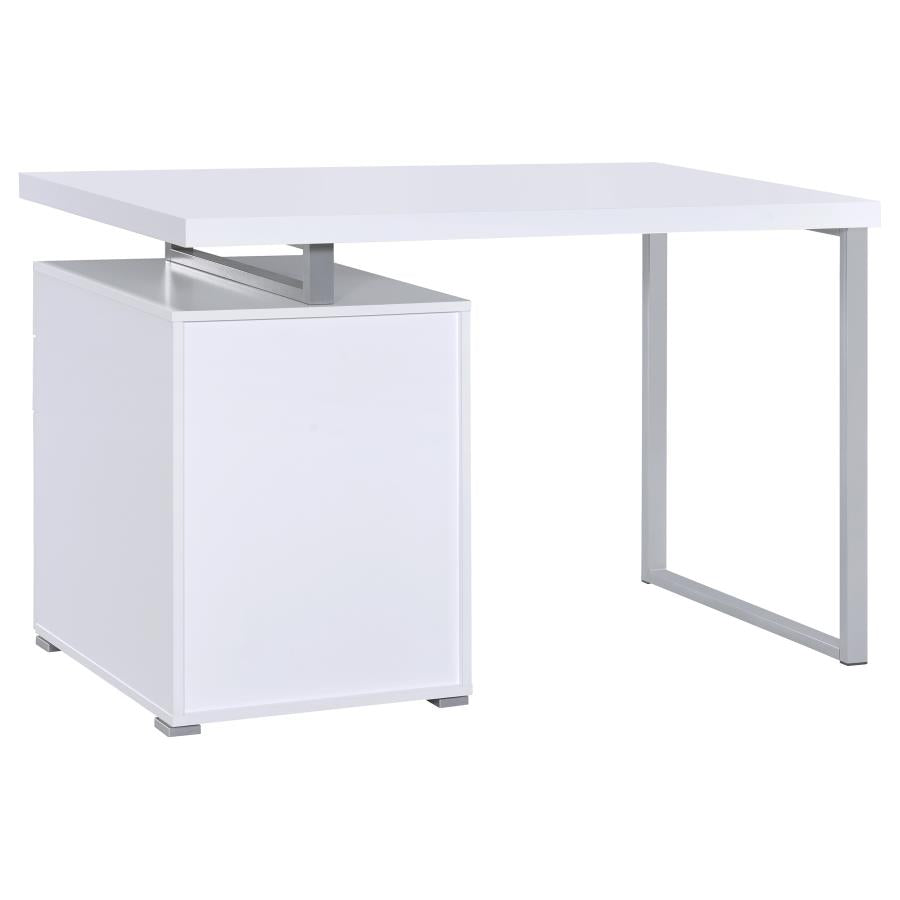 Brennan 47-inch 3-drawer Office Computer Desk White-zoom-7