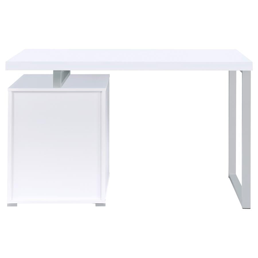 Brennan 47-inch 3-drawer Office Computer Desk White-zoom-8