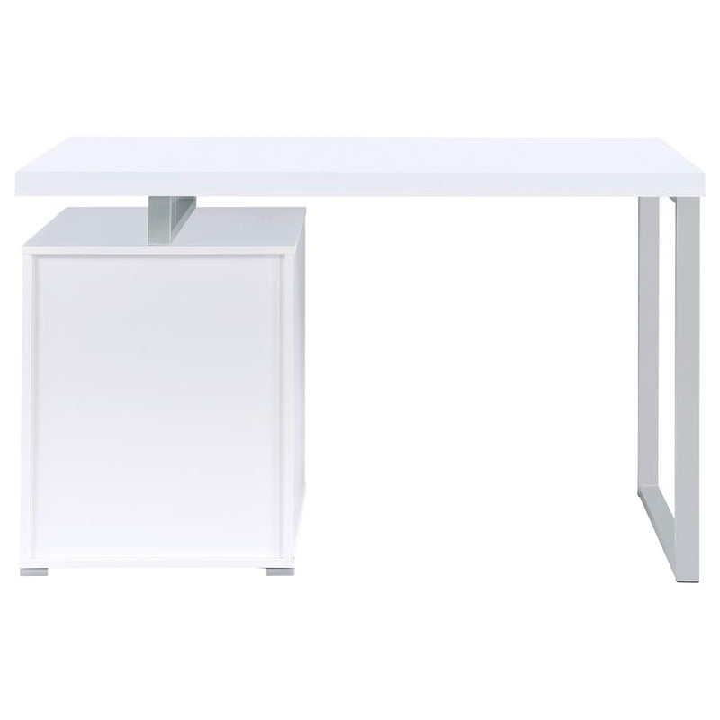 Brennan 47-inch 3-drawer Office Computer Desk White-zoom-