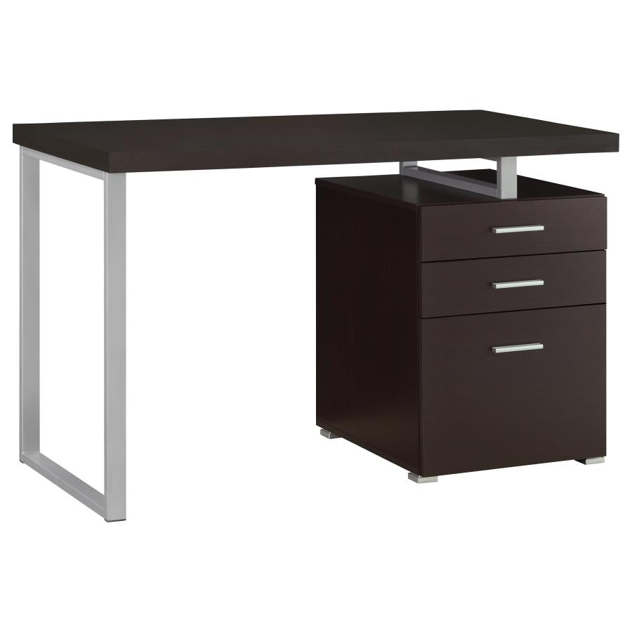 Brennan 47-inch 3-drawer Office Computer Desk Cappuccino-3