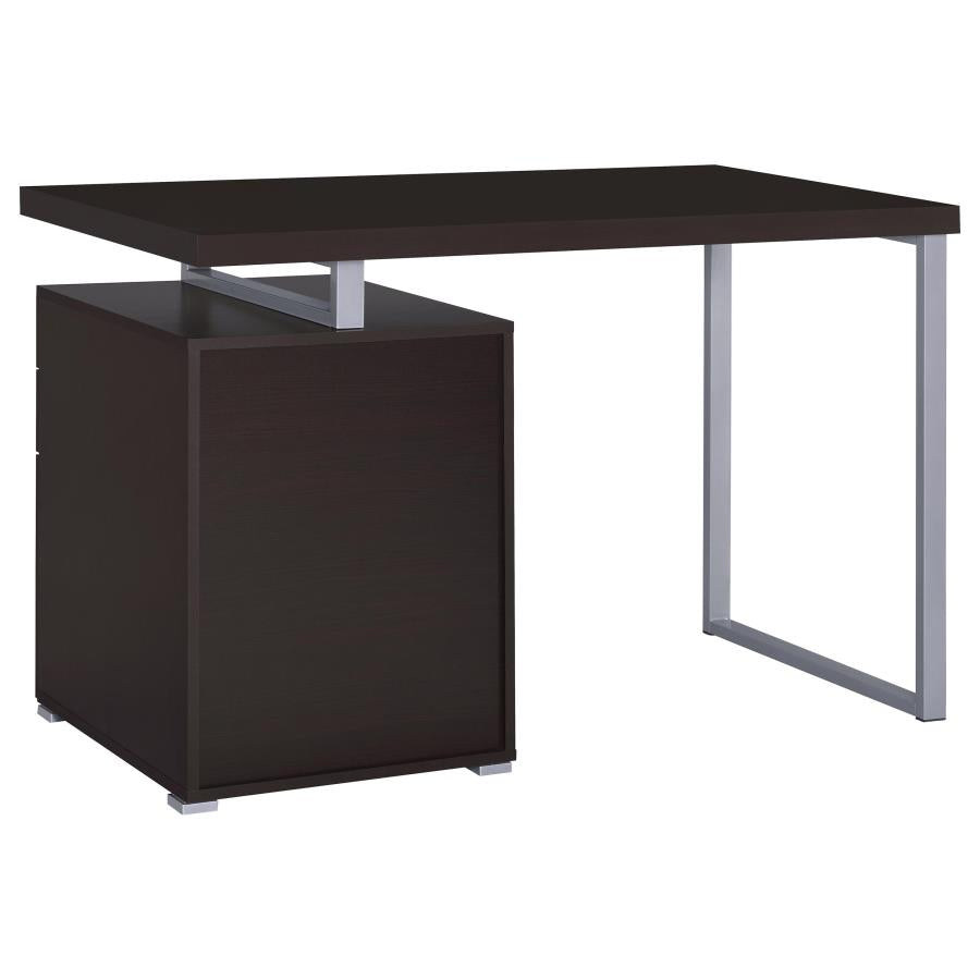 Brennan 47-inch 3-drawer Office Computer Desk Cappuccino-zoom-7