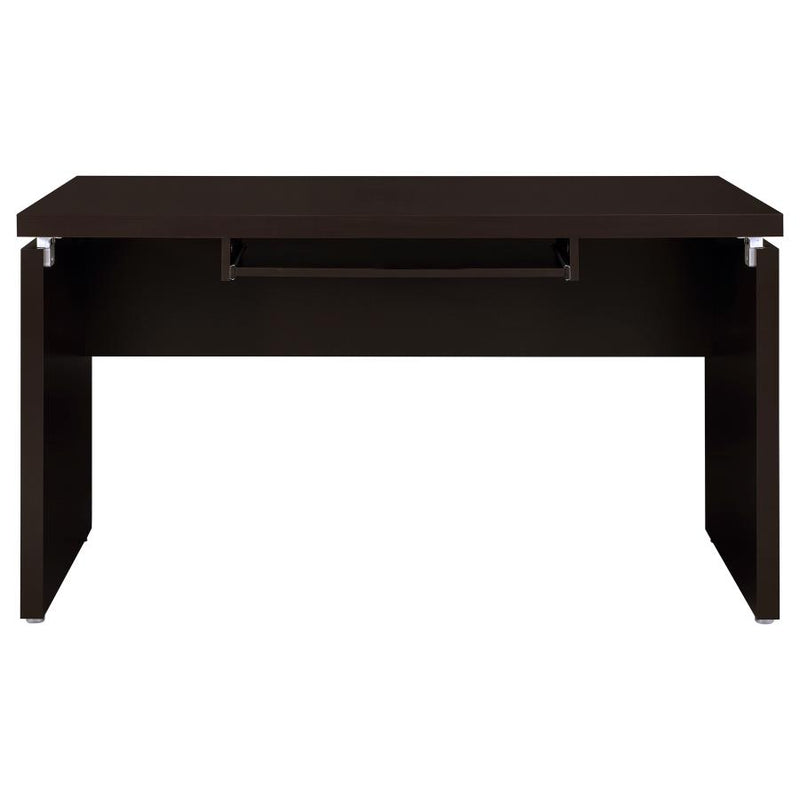 Skylar 83-inch L-Shaped Office Computer Desk Cappuccino-zoom-