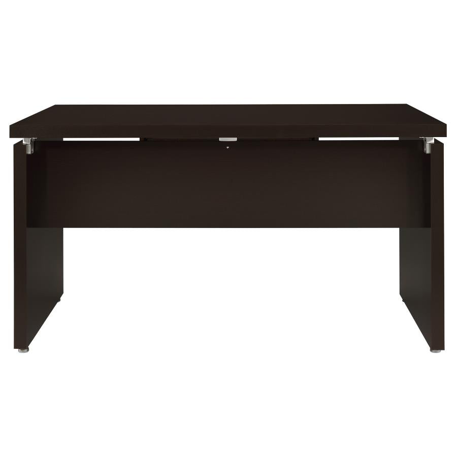 Skylar 83-inch L-Shaped Office Computer Desk Cappuccino-zoom-8