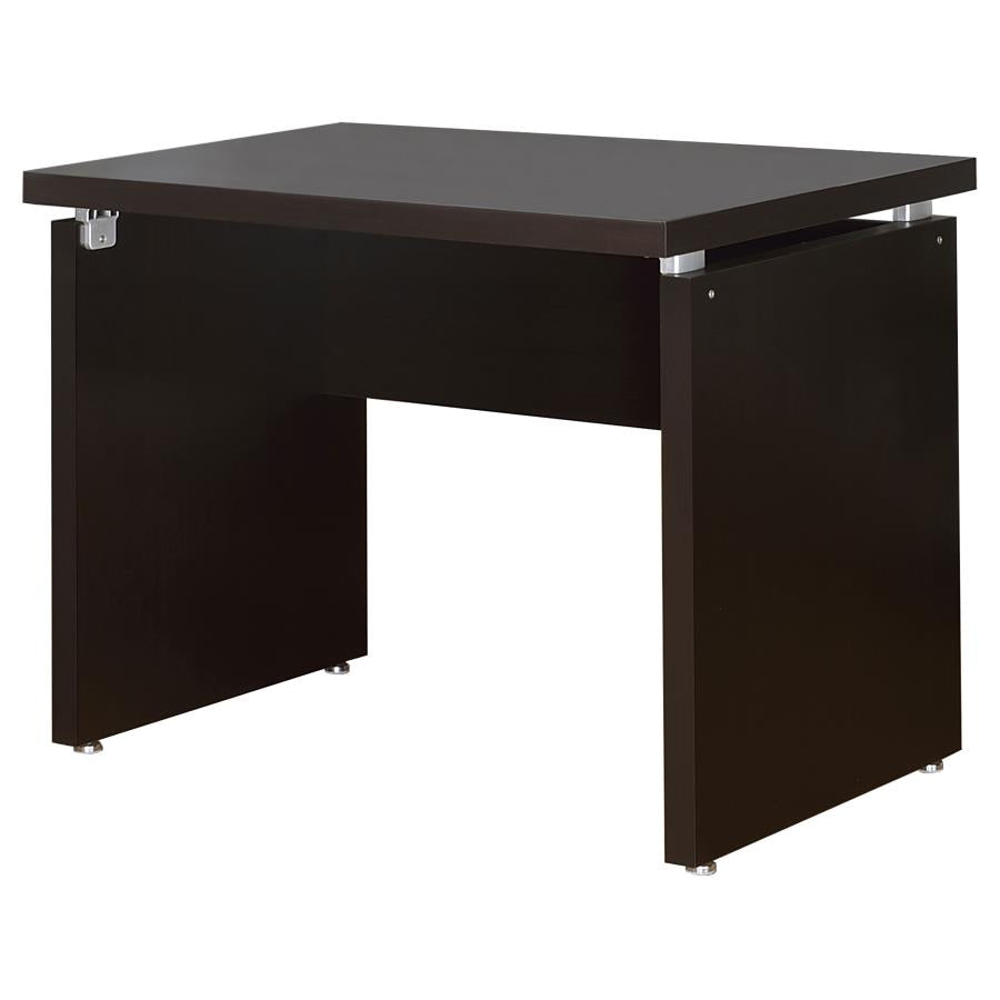 Skylar 83-inch L-Shaped Office Computer Desk Cappuccino-zoom-9