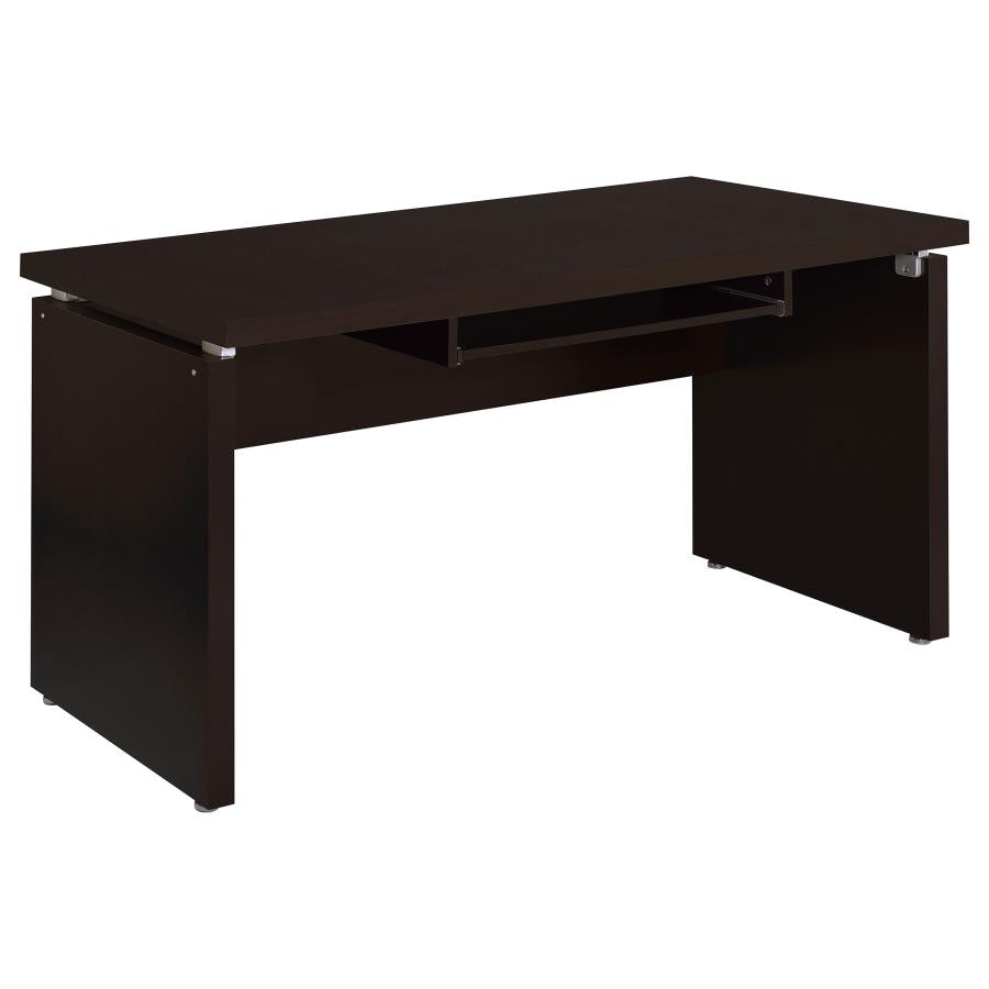 Skylar 55-inch Computer Desk with Keyboard Drawer Cappuccino-1