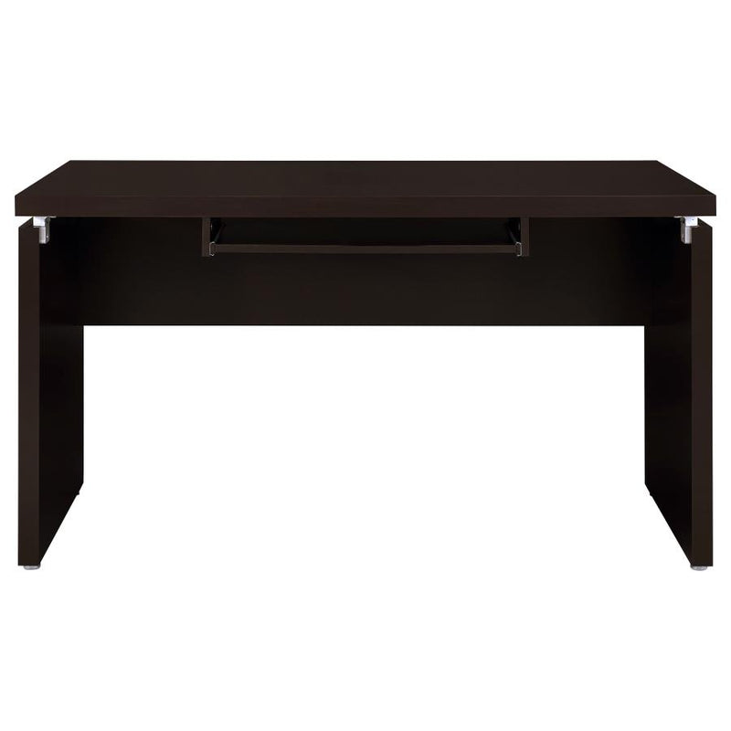 Skylar 55-inch Computer Desk with Keyboard Drawer Cappuccino-zoom-