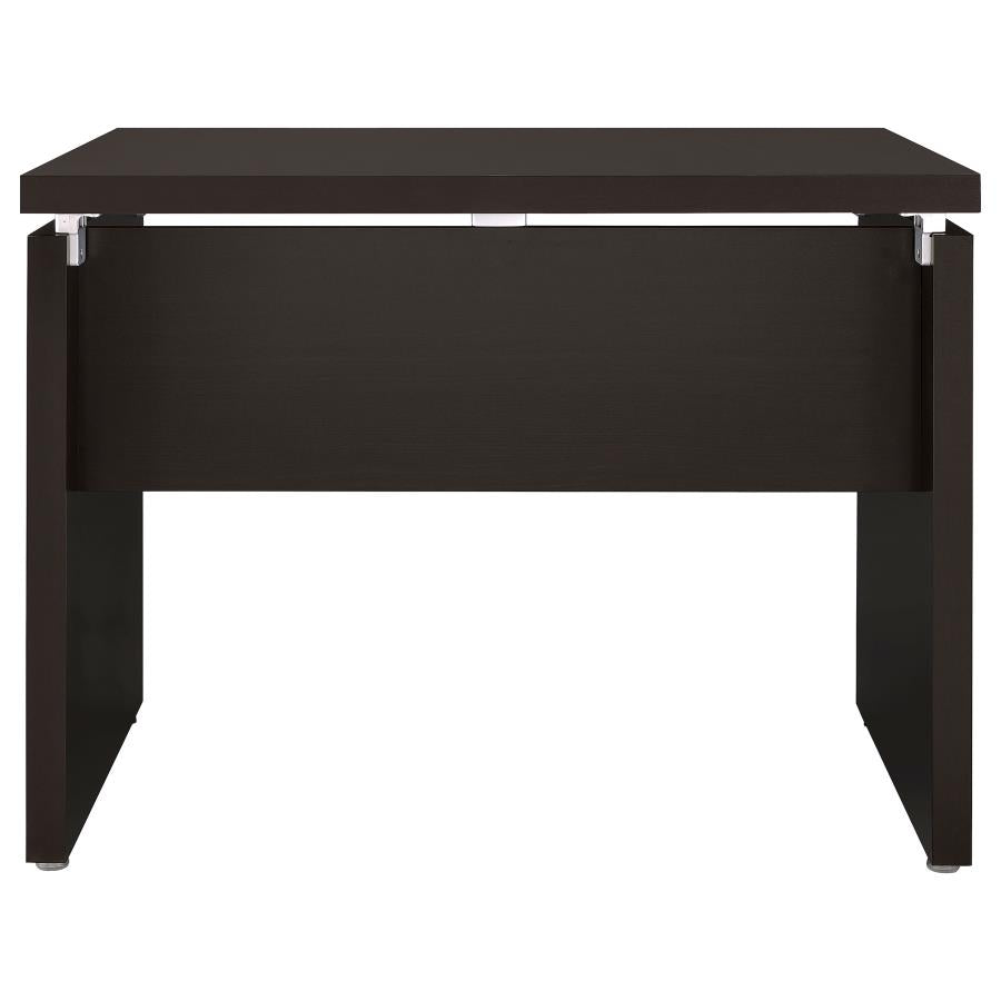 Skylar 39-inch Engineered Wood Writing Desk Cappuccino-zoom-3
