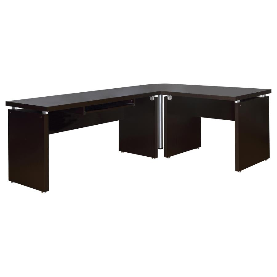 Skylar 39-inch Engineered Wood Writing Desk Cappuccino-6