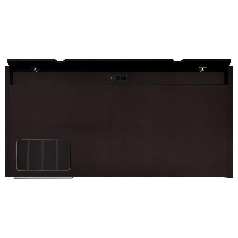 Halston 60-inch 3-drawer Office Computer Desk Cappuccino-8