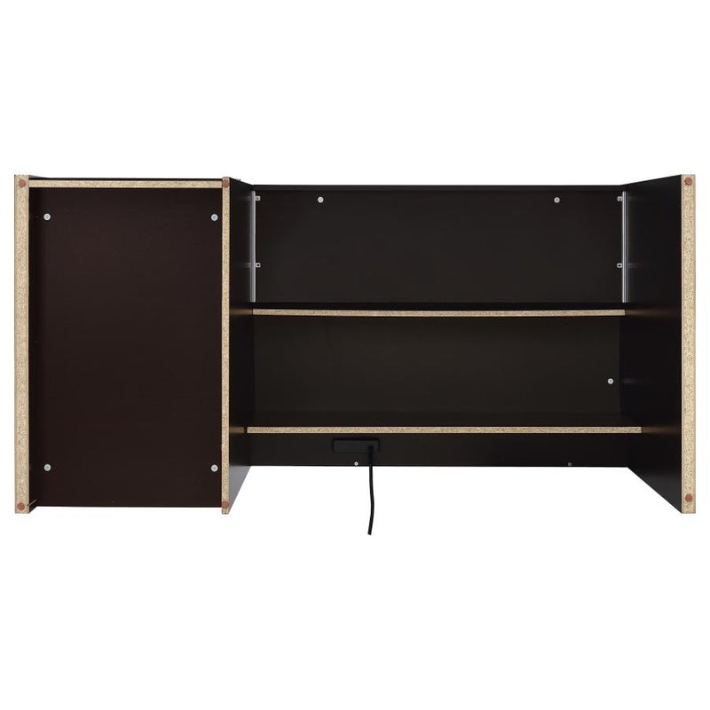 Halston 60-inch 3-drawer Office Computer Desk Cappuccino-zoom-