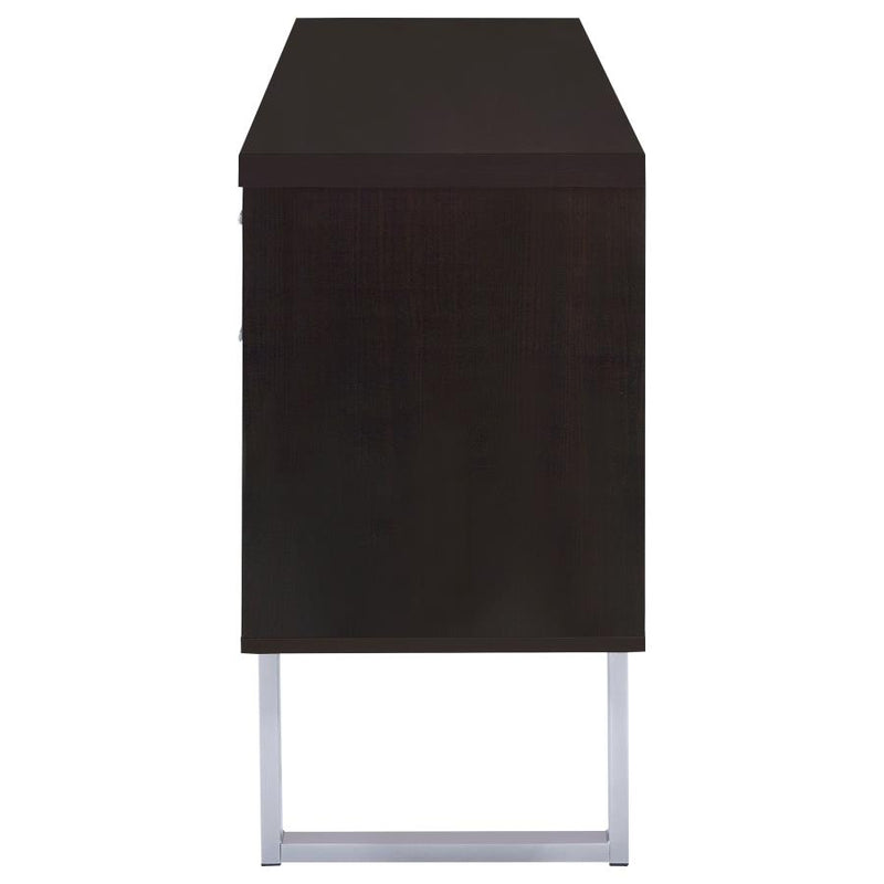 Lawtey 5-drawer Home Office Storage Credenza Cappuccino-zoom-