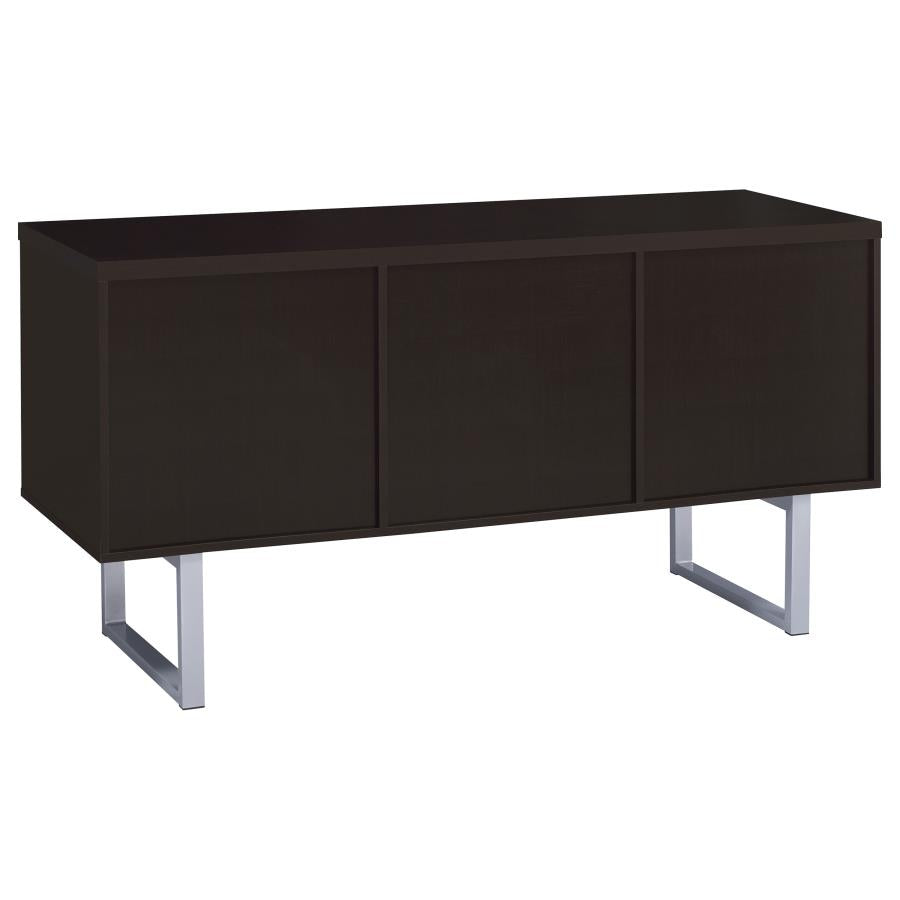 Lawtey 5-drawer Home Office Storage Credenza Cappuccino-7