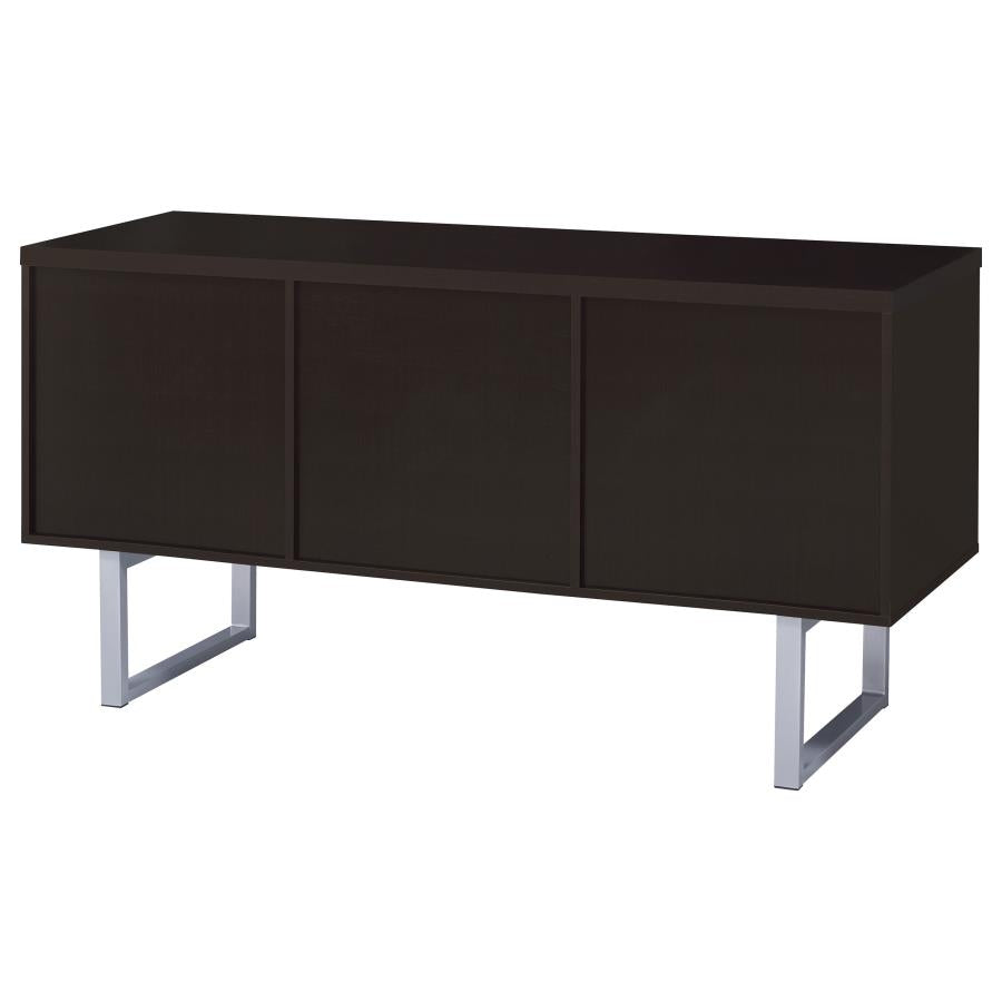 Lawtey 5-drawer Home Office Storage Credenza Cappuccino-zoom-9