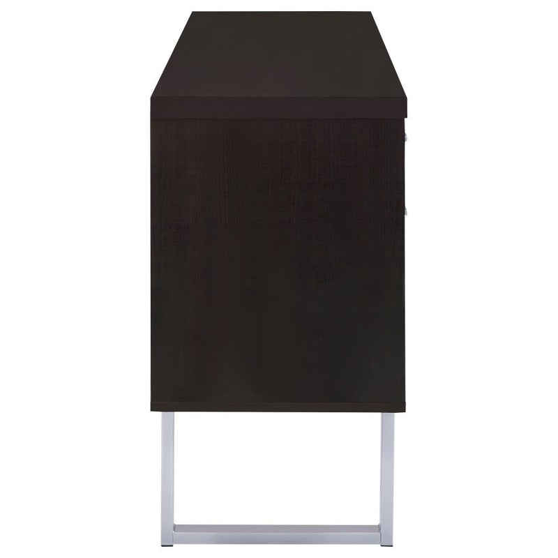 Lawtey 5-drawer Home Office Storage Credenza Cappuccino-zoom-