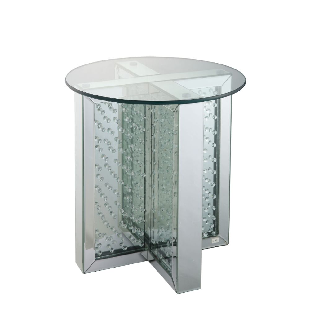 ACME Nysa End Table – detail – Lusso Furniture Miami