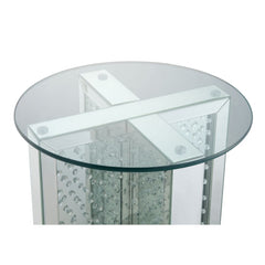 ACME Nysa End Table – top view – Lusso Furniture Miami