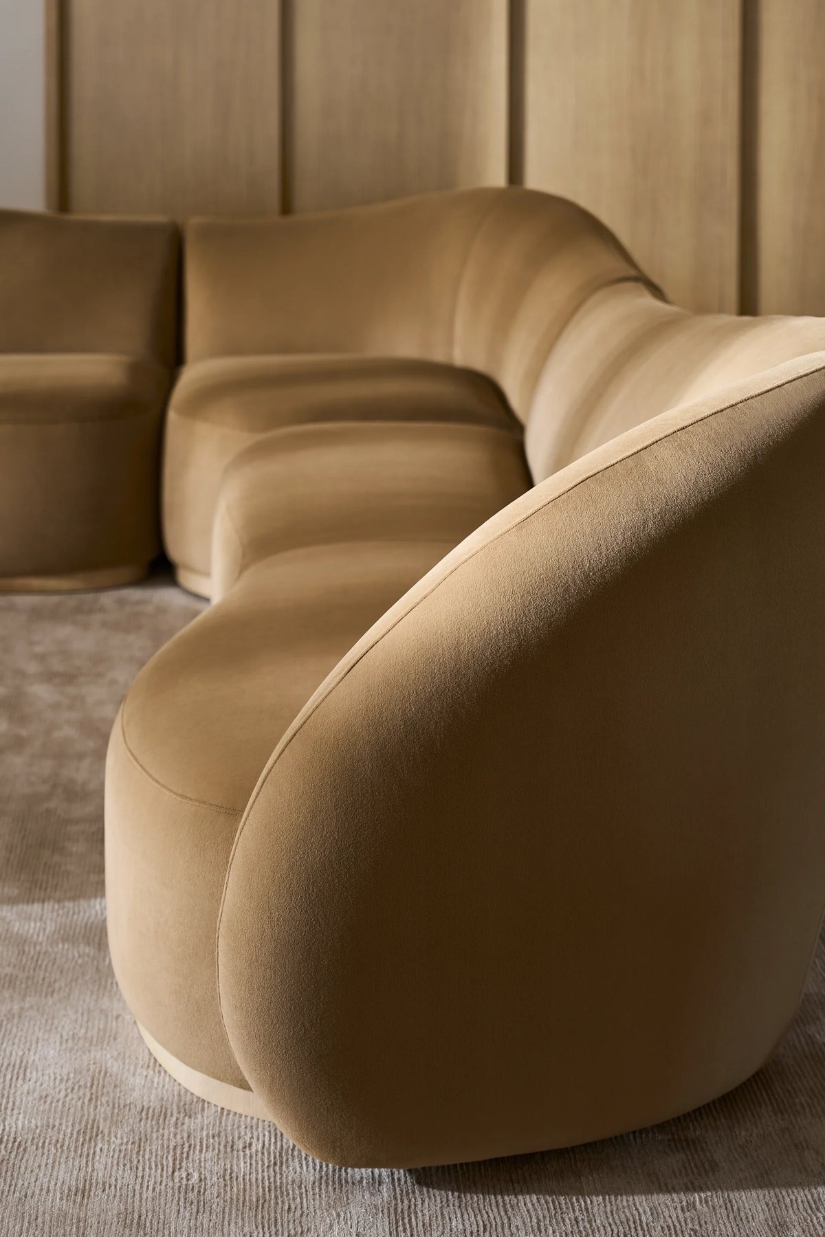 Caracole Kalahari Sectional Components – top view – Lusso Furniture Miami