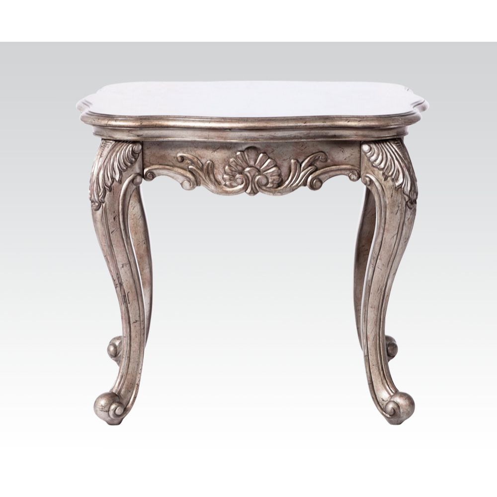 ACME Chantelle End Table – front view – Lusso Furniture Miami
