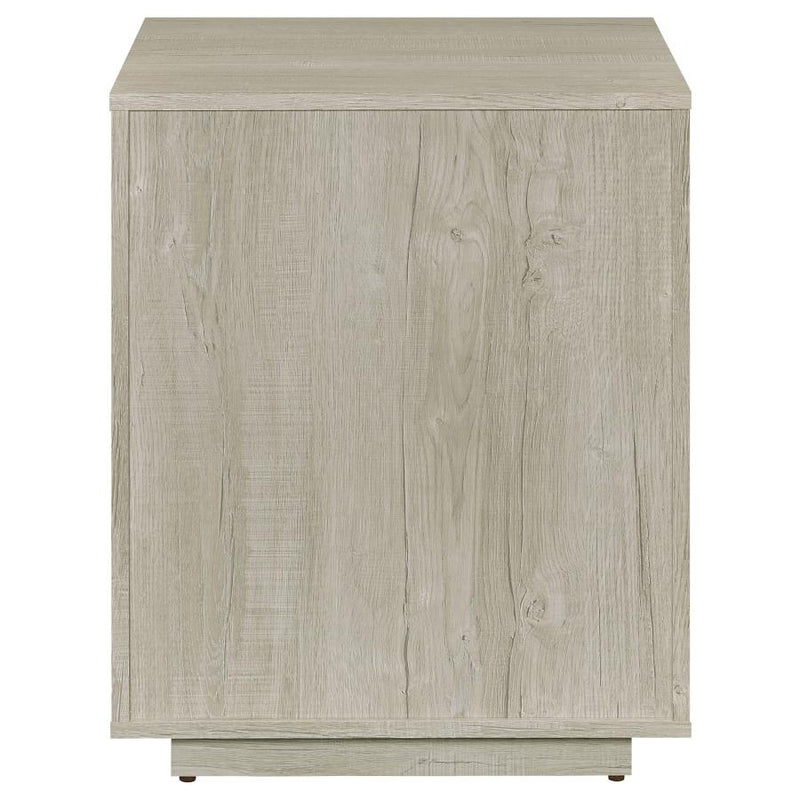Loomis 3-drawer Home Office File Cabinet Whitewashed Grey-zoom-
